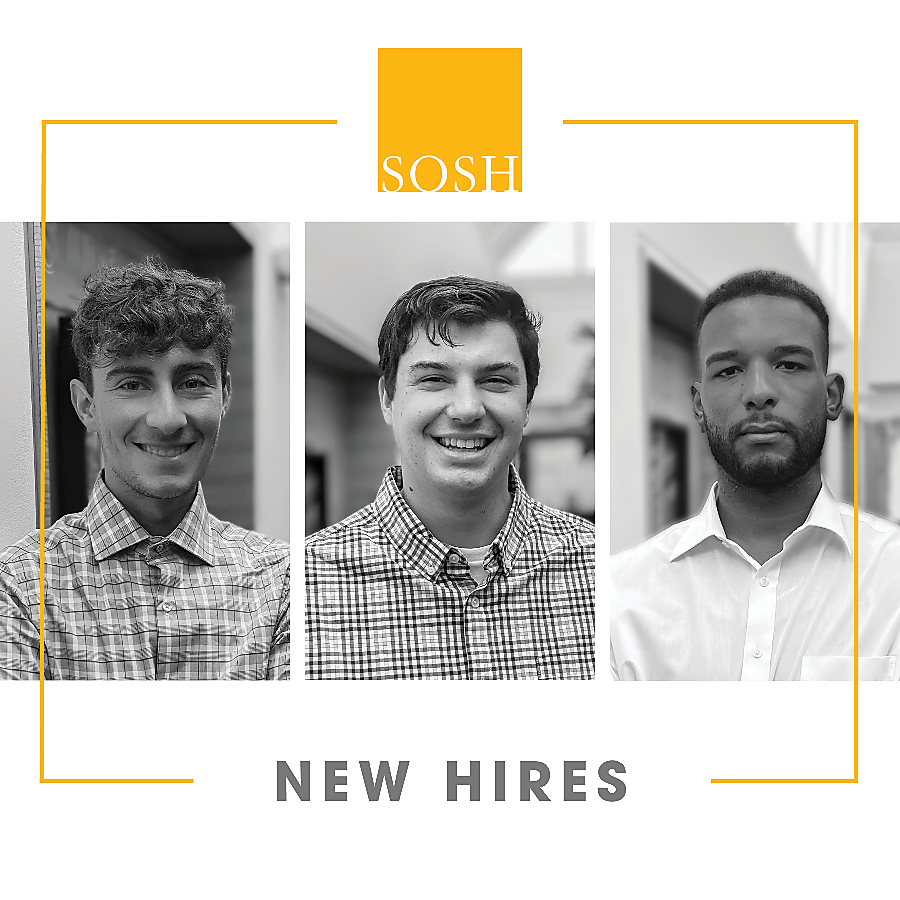 SOSH Announces New Hires